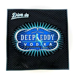 NEW! 16x16 inches Deep Eddy Vodka Bar Mat